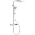 Schütte 60530 - Sprchová súprava s termostatickou batériou OCEAN, lesklý chróm