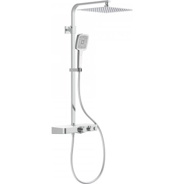 Schütte 60530 - Sprchová súprava s termostatickou batériou OCEAN, lesklý chróm