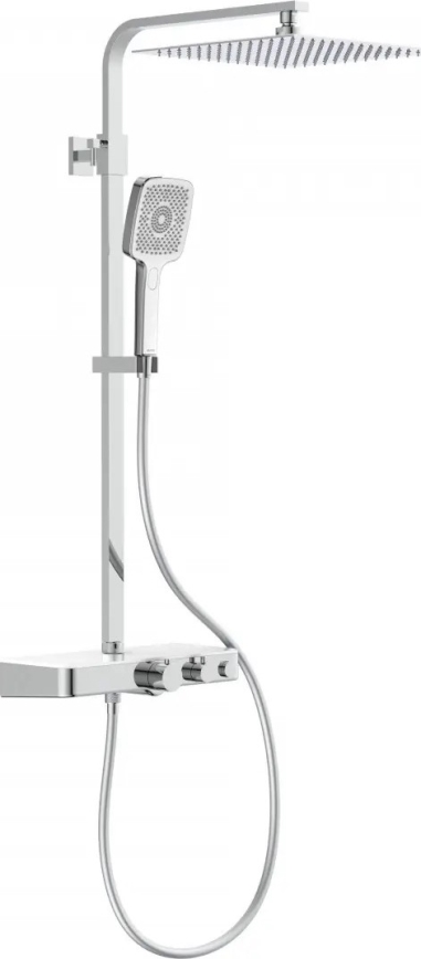 Schütte 60530 - Sprchová súprava s termostatickou batériou OCEAN, lesklý chróm