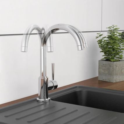 Schütte 79119 - Drezová batéria CORNWALL lesklý chróm