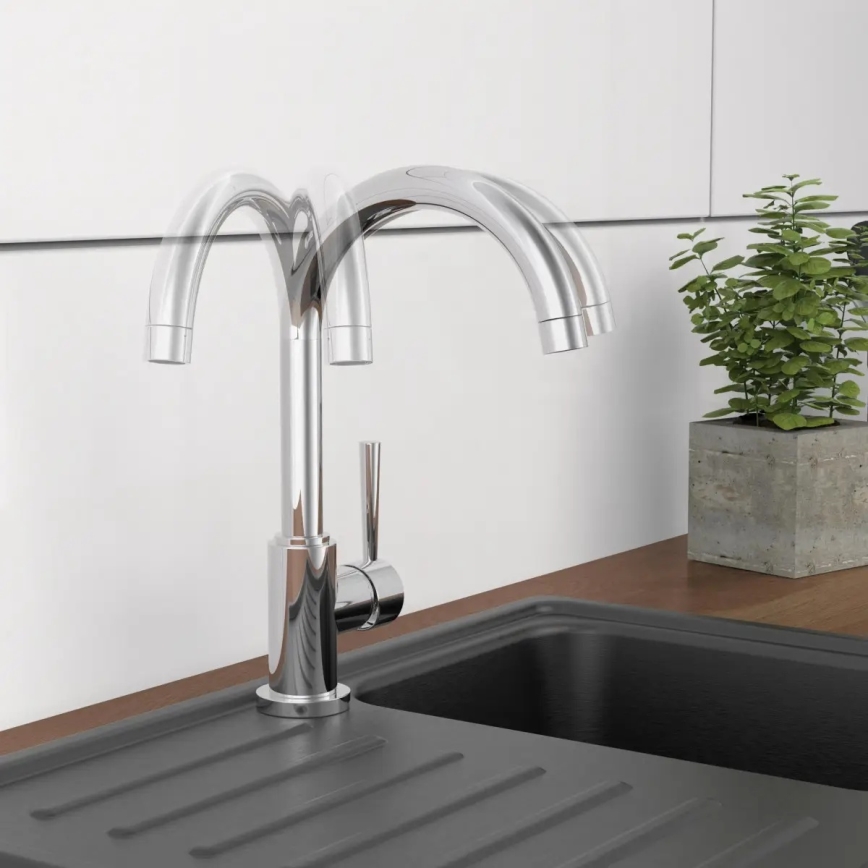 Schütte 79119 - Drezová batéria CORNWALL lesklý chróm