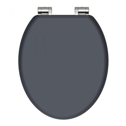 Schütte 80104 - WC sedadlo SPIRIT antracit SoftClose MDF drevo