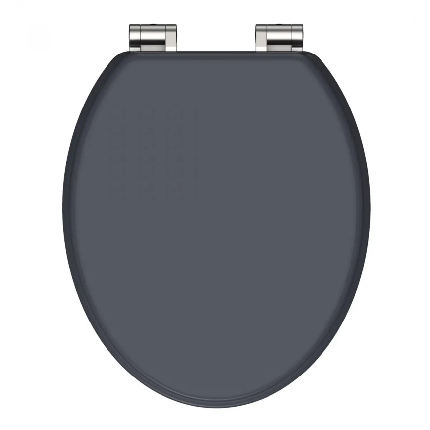 Schütte 80104 - WC sedadlo SPIRIT antracit SoftClose MDF drevo