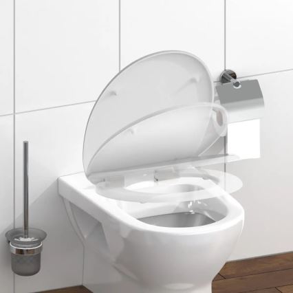 Schütte 82100-A - WC sedátko biele SoftClose duroplast