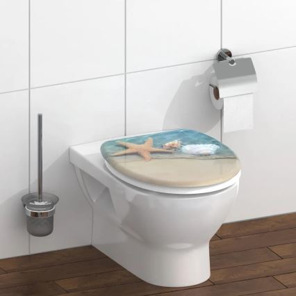 Schütte 82196 - WC sedátko BEACH s funkciou SoftClose, duroplast