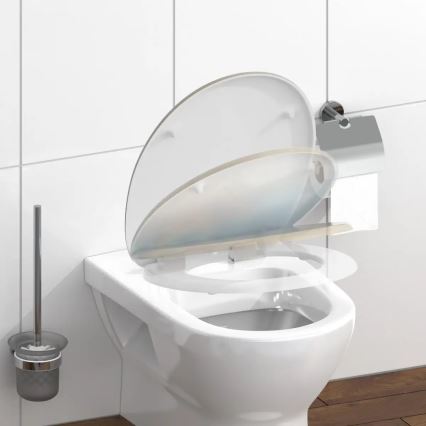 Schütte 82196 - WC sedátko BEACH s funkciou SoftClose, duroplast