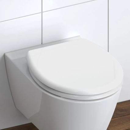 Schütte 82300-A - WC sedadlo WHITE SoftClose duroplast