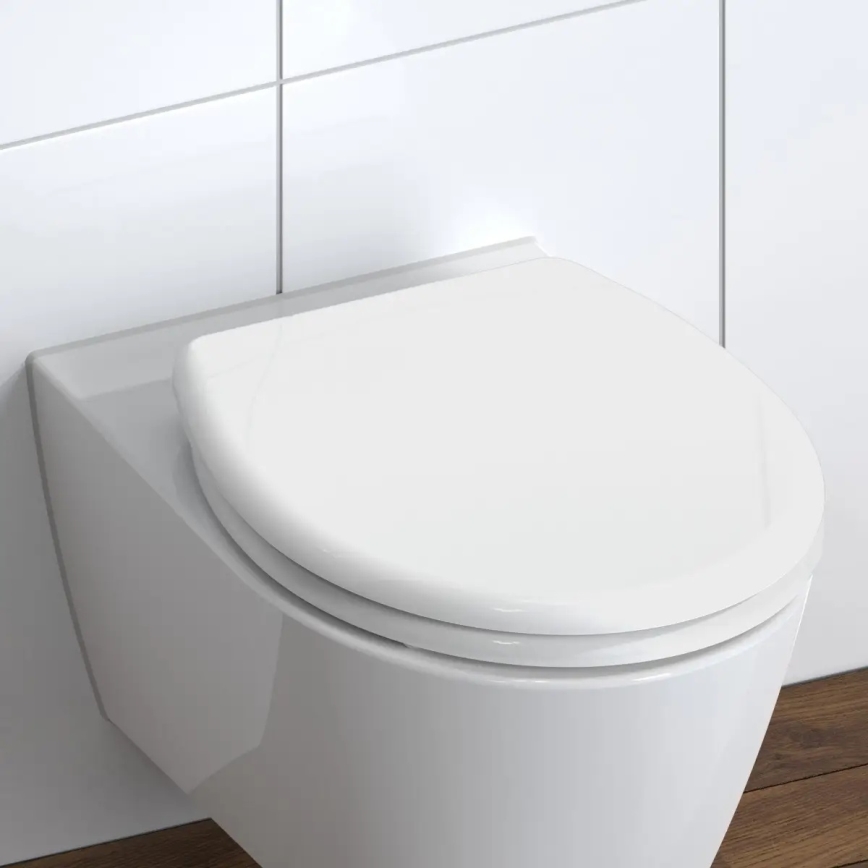 Schütte 82300-A - WC sedadlo WHITE SoftClose duroplast