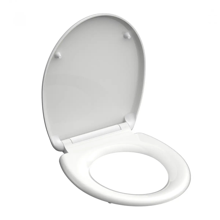 Schütte 82300-A - WC sedadlo WHITE SoftClose duroplast