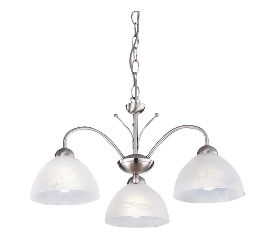 Searchlight Searchlight 1133-3SS - Luster na reťazi MILANE 3xE14/60W/230V chróm