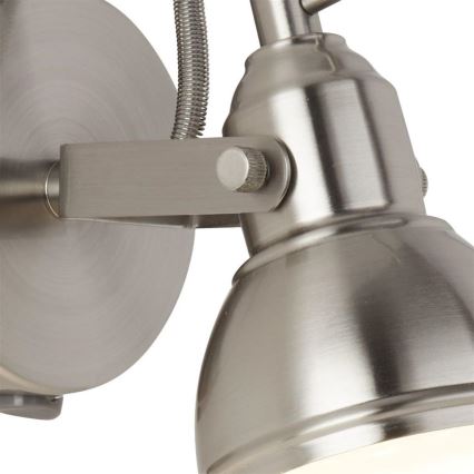 Searchlight - Nástenné bodové svietidlo FOCUS 1xGU10/50W/230V matný chróm