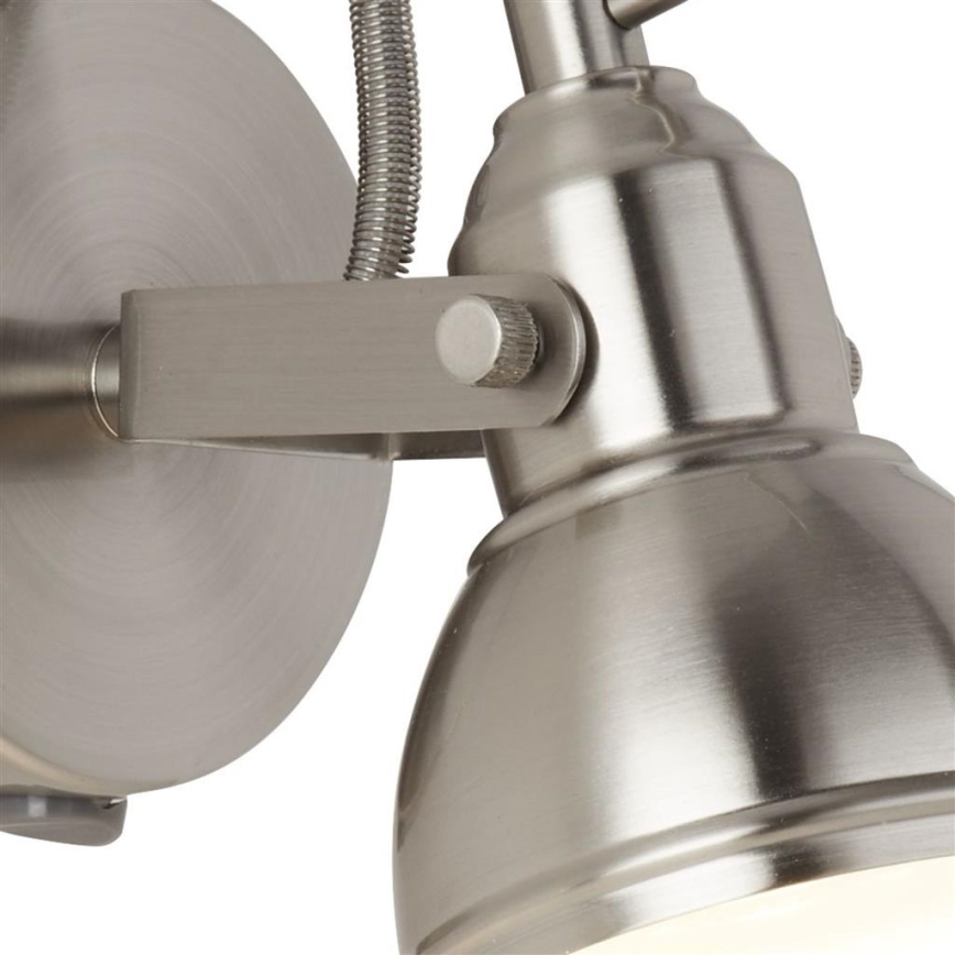Searchlight - Nástenné bodové svietidlo FOCUS 1xGU10/50W/230V matný chróm