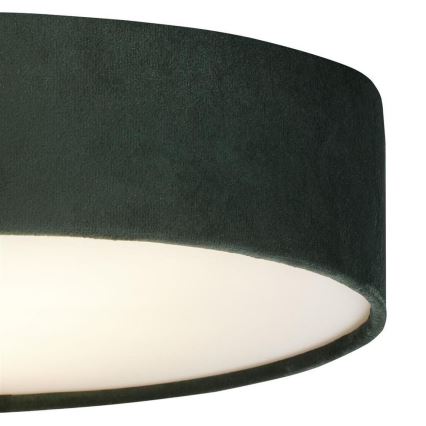 Searchlight - Stropné svietidlo DRUM PLEAT 2xE27/15W/230V zelená