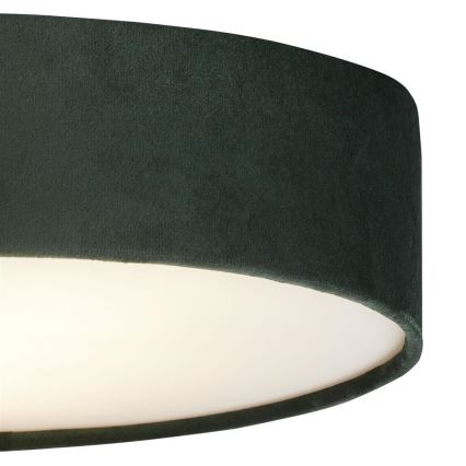 Searchlight - Stropné svietidlo DRUM 3xE27/60W/230V zelené