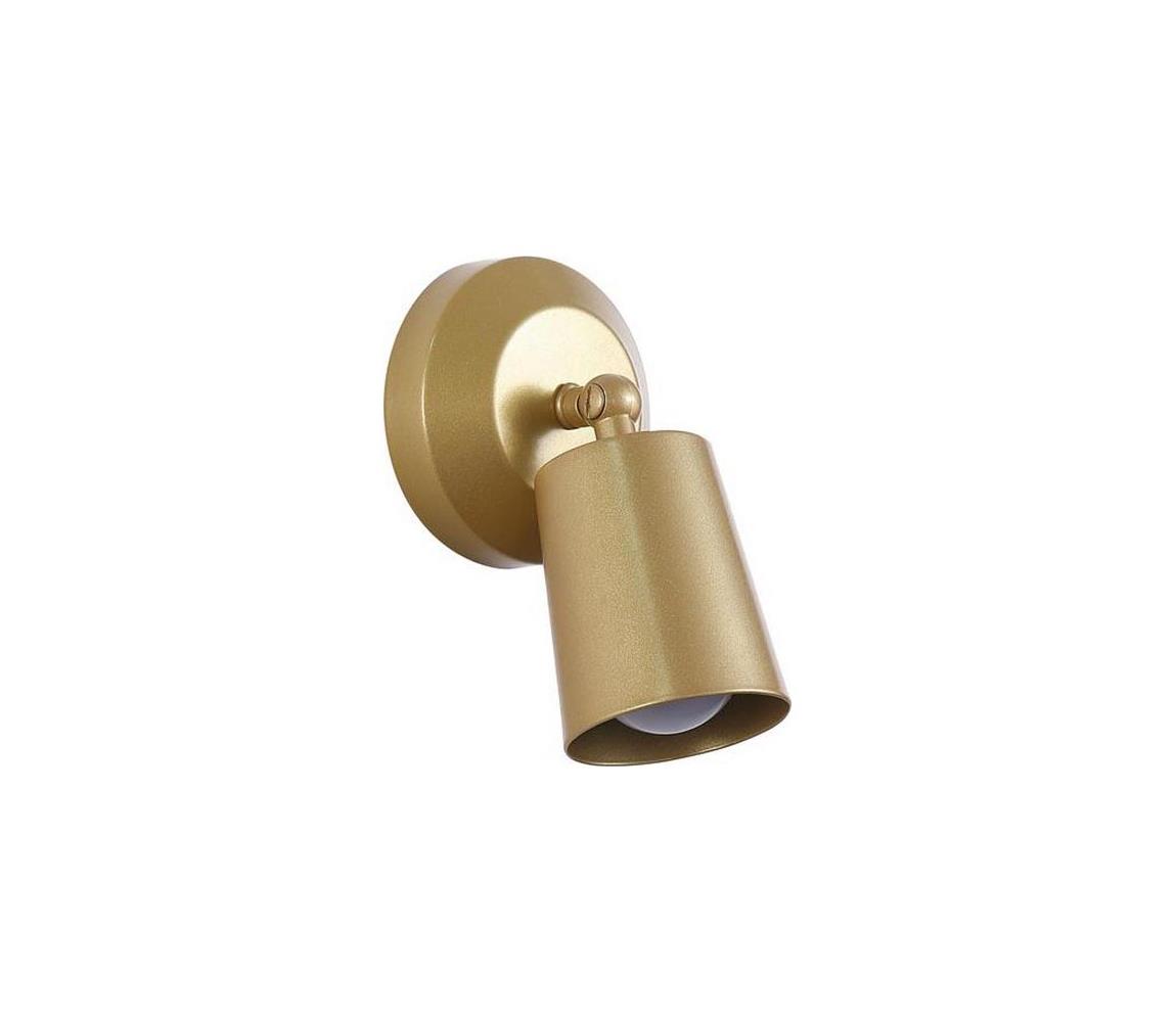 Searchlight 23340GO - Nabíjateľné a stmievateľné LED nástenné svietidlo CONE LED/1,5W/5V zlaté 23340GO