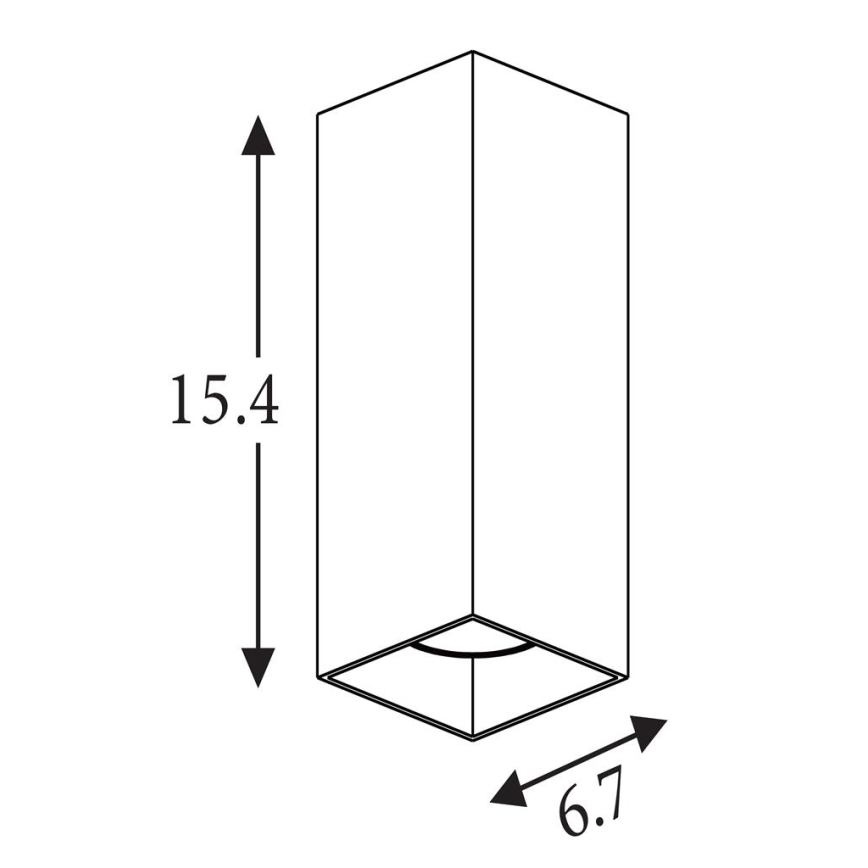 Searchlight - Nástenné svietidlo DON 2xGU10/10W/230V zlaté