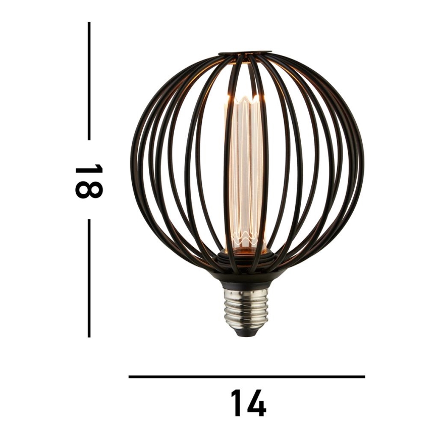 Searchlight - LED stmievateľná dekoratívna žiarovka GLOBE E27/4,5W/230V 2700K