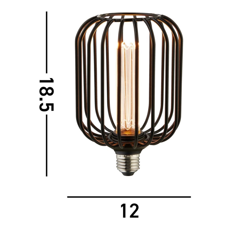 Searchlight - LED stlmiteľná dekoratívna žiarovka GLOBE E27/4,5W/230V 2700K