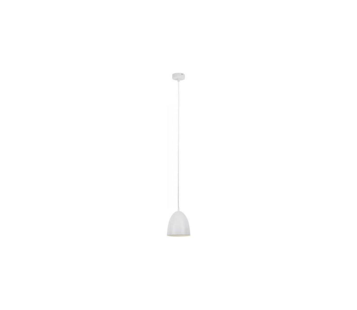 Searchlight Searchlight 27015 - Luster na lanku METAL 1xE27/60W/230V pr. 28 cm biela