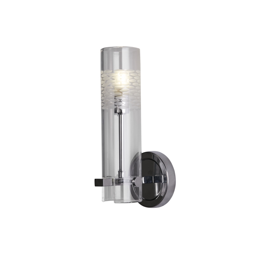 Searchlight - Kúpeľňové nástenné svietidlo SCOPE 1xG9/7W/230V IP44 lesklý chróm