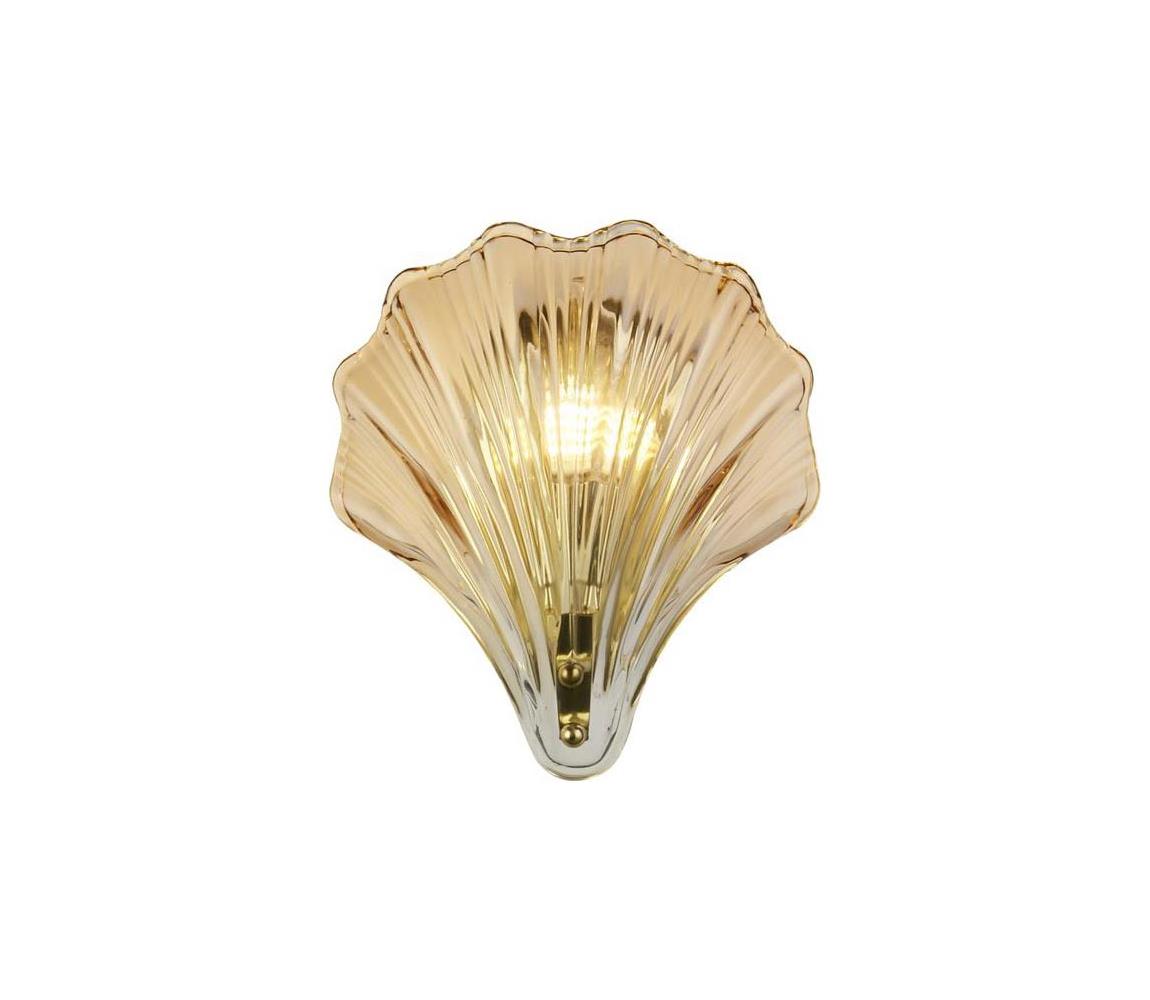 Searchlight 28980SB - Nástenné svietidlo SHELL 1xG9/7W/230V dymové 28980SB