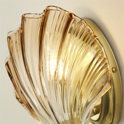 Searchlight - Nástenné svietidlo SHELL 1xG9/7W/230V dymové