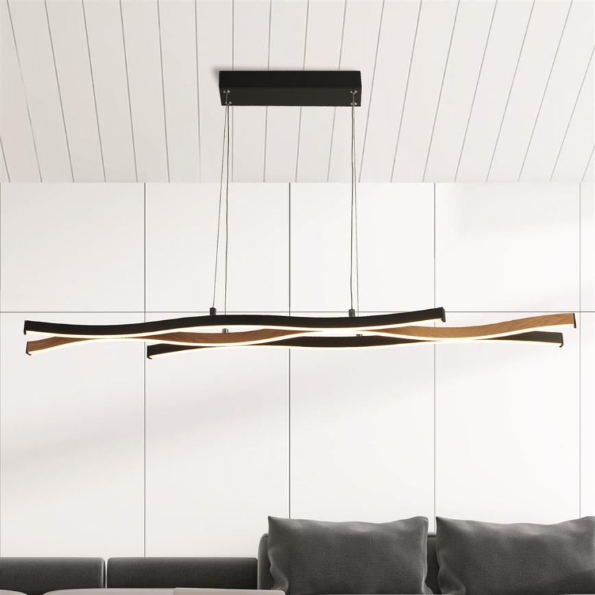 Searchlight - LED závesný luster na lanku BLOOM LED/38W/230V 2300/3000/4000K