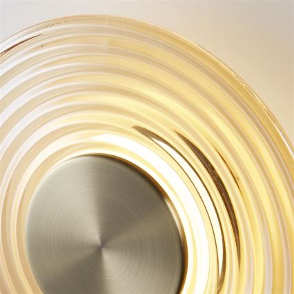 Searchlight - LED Stmievateľné nástenné svietidlo CLEO LED/9,4W/230V mosadz