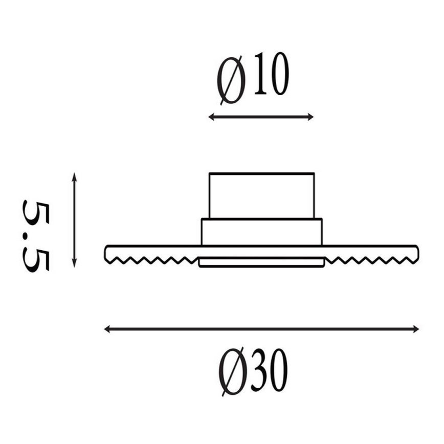 Searchlight - LED stmievateľné nástenné svietidlo CLEO LED/9,4W/230V čierna