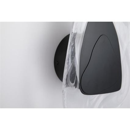 Searchlight - LED Nástenné svietidlo DESTINY LED/8W/230V čierna