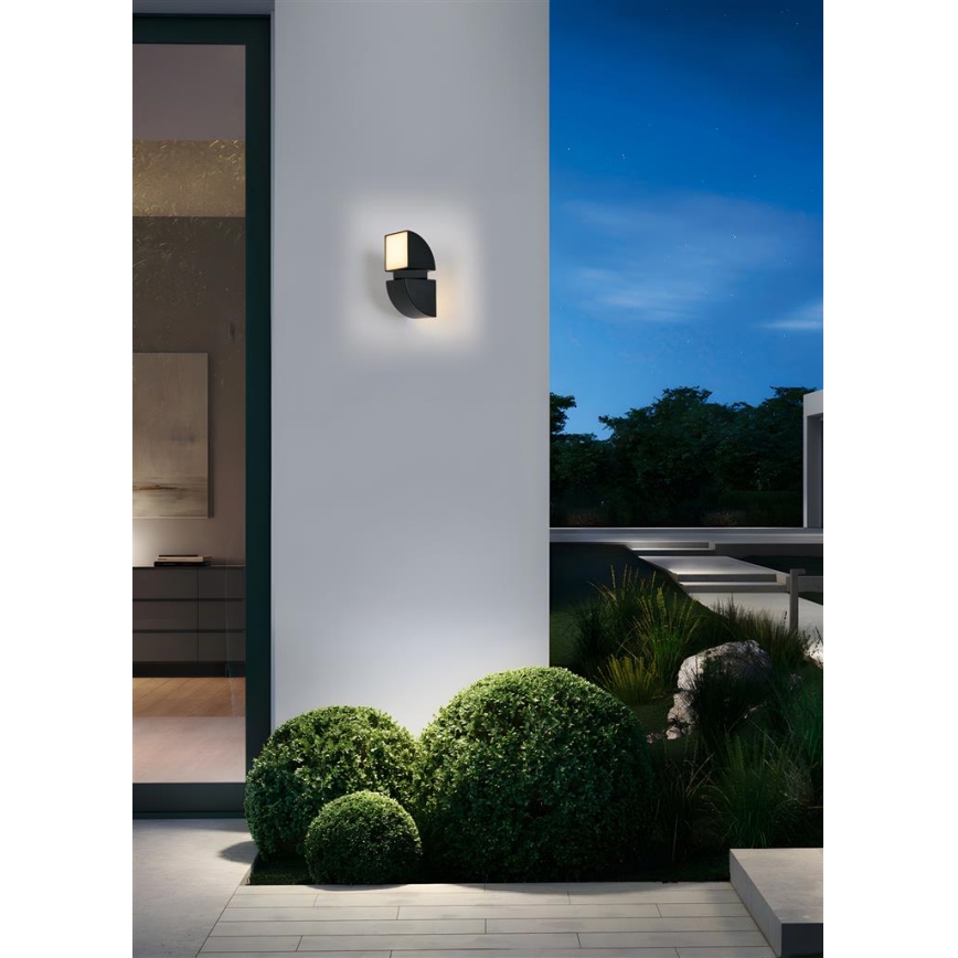 Searchlight - LED vonkajšie nástenné svietidlo DAKOTA 2xLED/4W/230V IP44