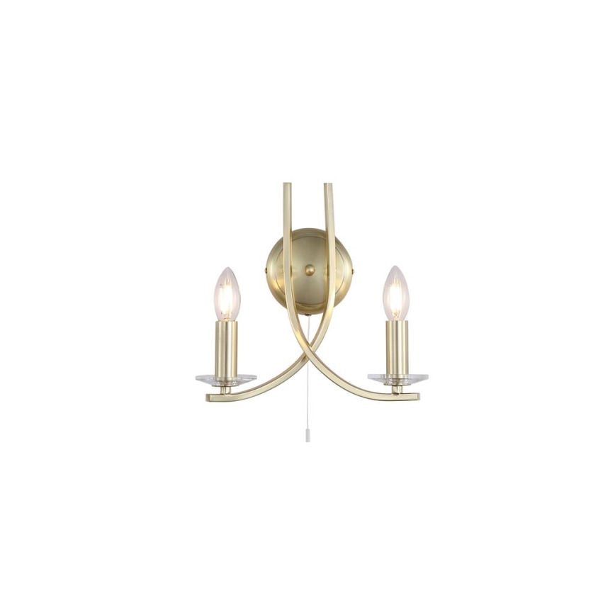 Searchlight - Nástenné svietidlo ASCONA 2xE14/60W/230V