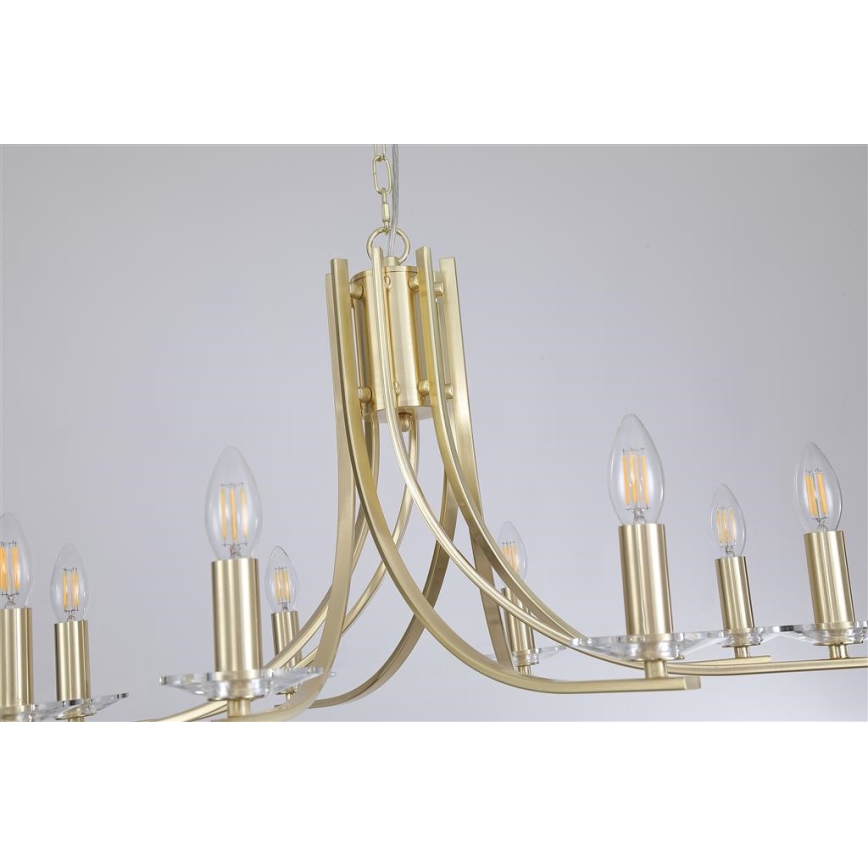 Searchlight - Luster na reťazi ASCONA 8xE14/60W/230V