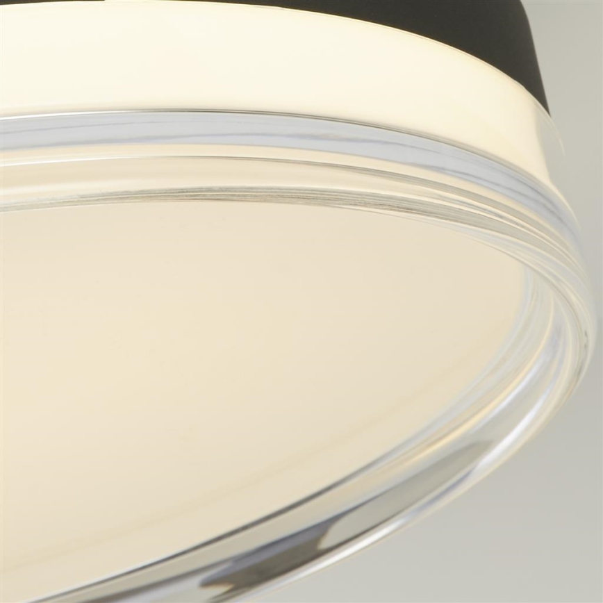 Searchlight - LED stropné svietidlo CYPRUS LED/21W/230V, priemer 30 cm, čierne