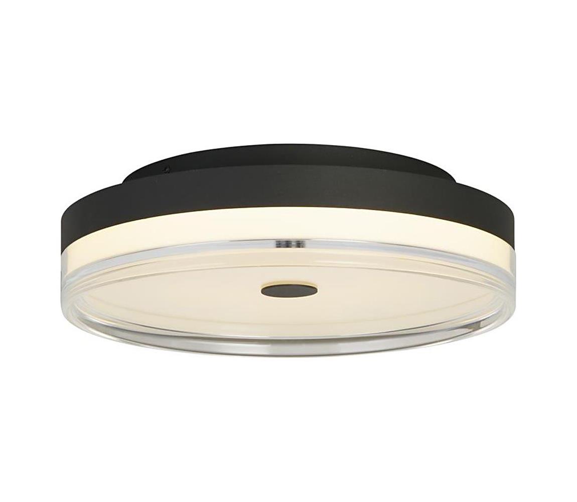 Searchlight 42651-40BK - LED Stropné svietidlo CYPRUS LED/29W/230V pr.40 cm čierna 42651-40BK
