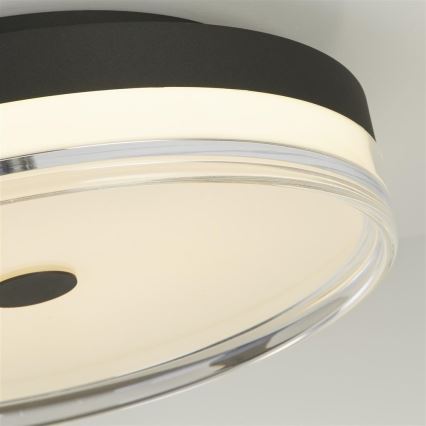 Searchlight - LED Stropné svietidlo CYPRUS LED/29W/230V pr. 40 cm čierna