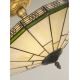 Searchlight - Tiffany prisadený luster NEW YORK 2xE14/40W/230V