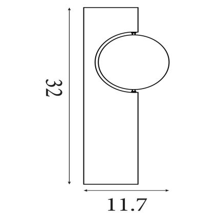 Searchlight - Stropné svietidlo RADIANCE 3xE27/60W/230V pr. 37,5 cm čierna
