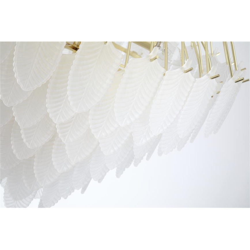 Searchlight - Luster na reťazi FEATHER 10xE14/60W/230V