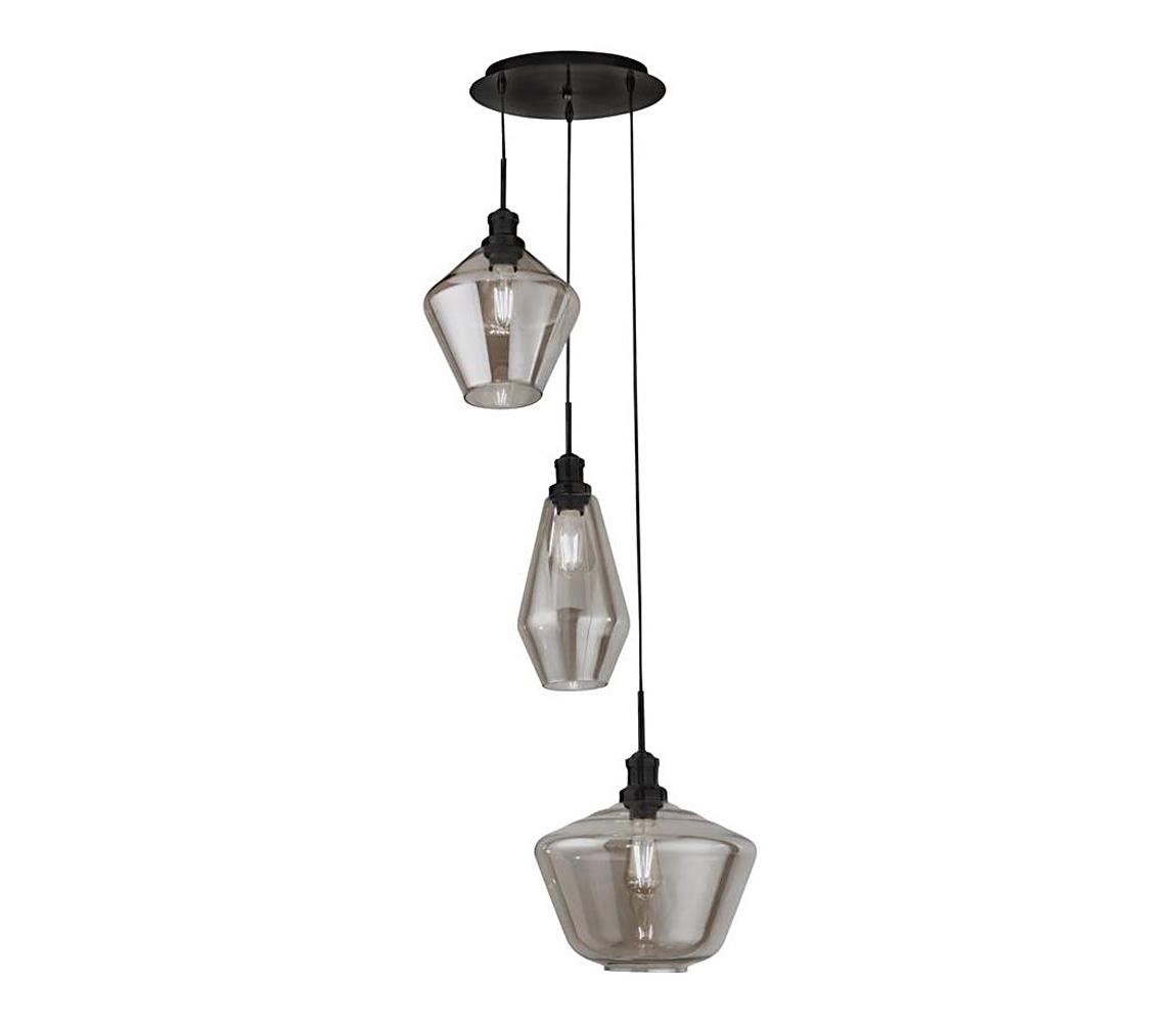 Searchlight Searchlight  5423-3BK - Luster na lanku MIA 3xE27/60W/230V čierna 