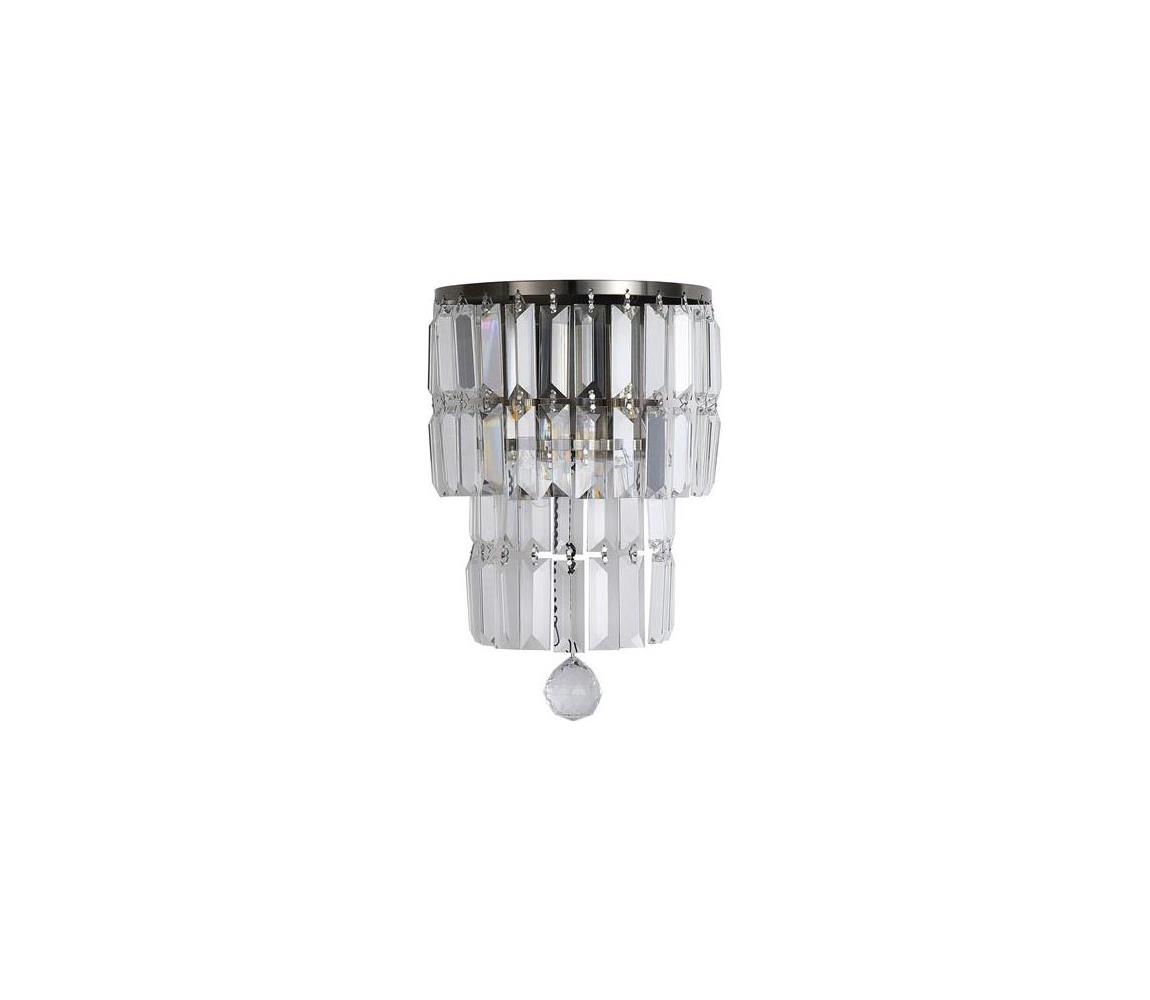Searchlight 61321-2AB - Nástenné svietidlo EMPIRE 2xE14/7W/230V IP44 61321-2AB