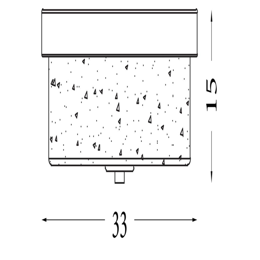 Searchlight - Kúpeľňové stropné svietidlo PRESTON 2xE27/60W/230V IP44 pr. 33 cm strieborné