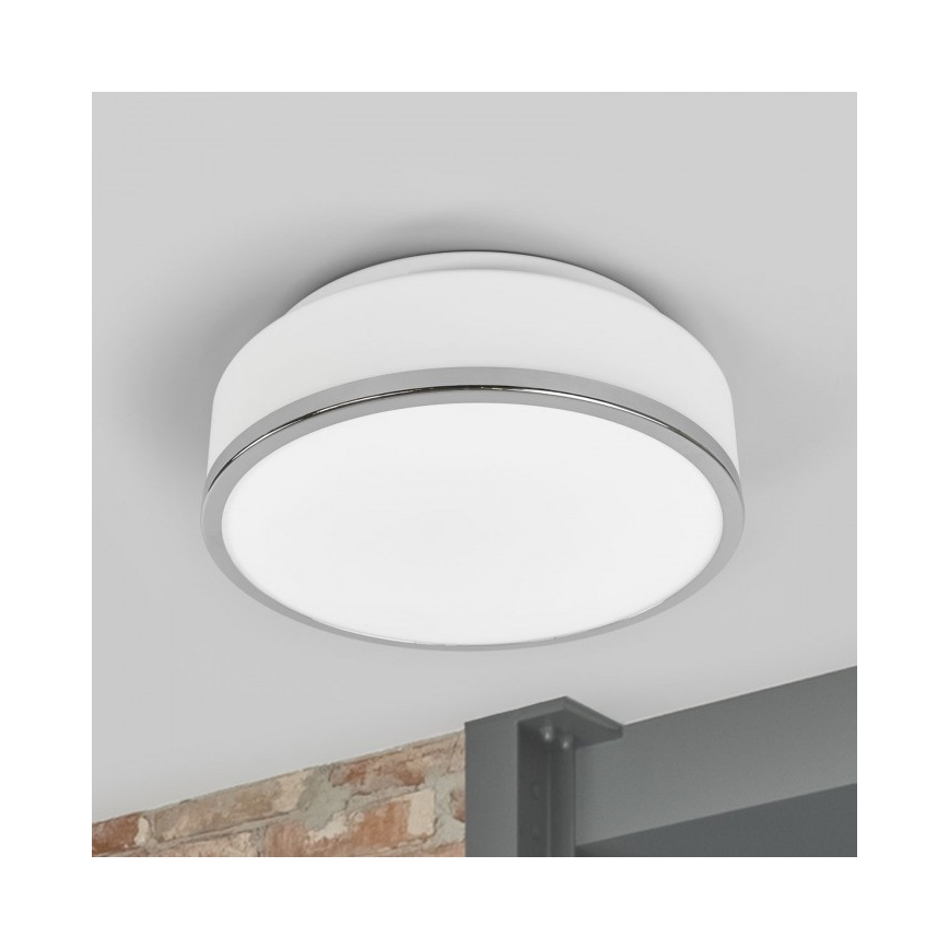 Searchlight - Kúpeľňové stropné svietidlo DISC 2xE27/60W/230V IP44