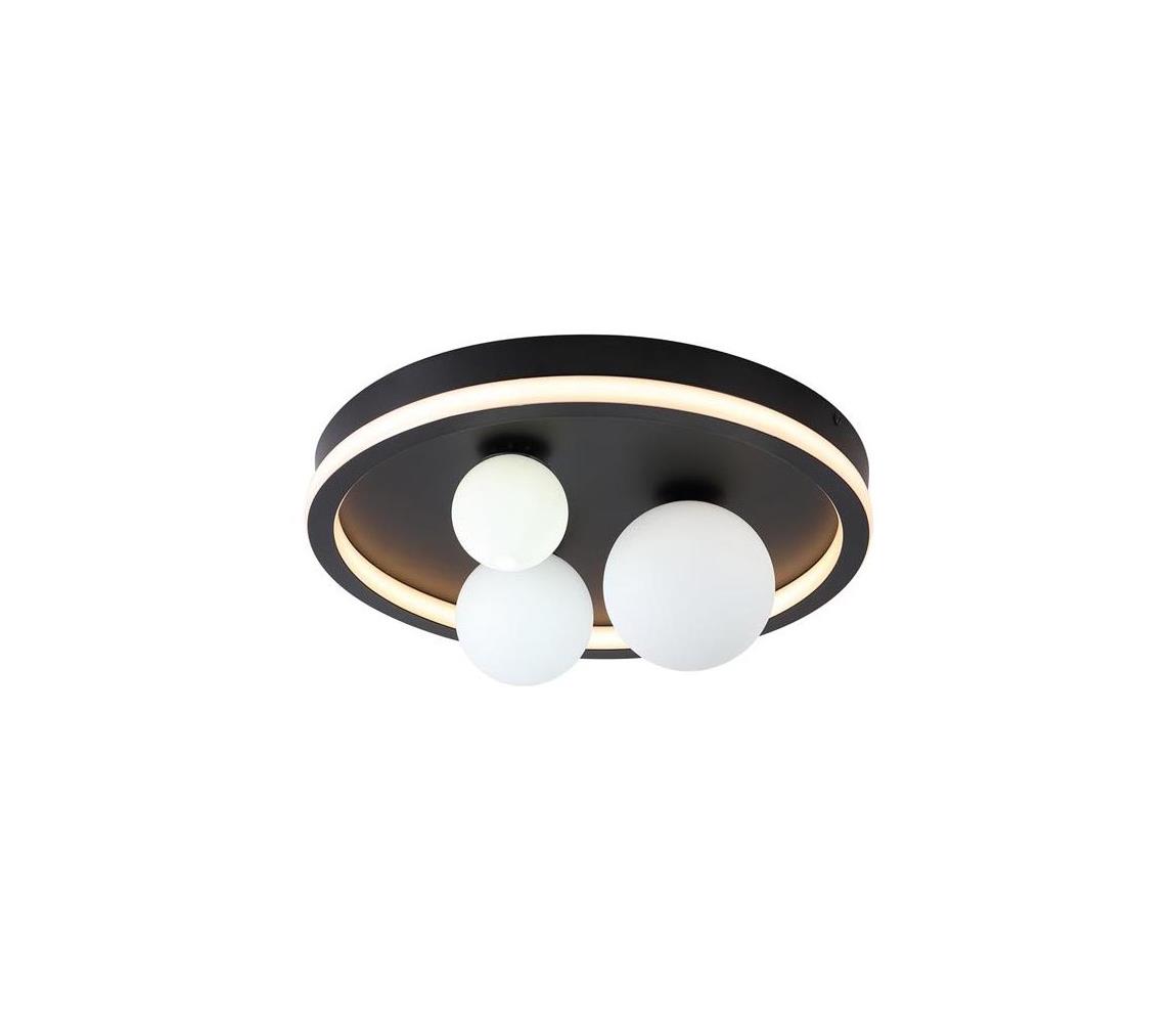 Searchlight 73380BK - LED stropné svietidlo TRIDENT LED/20W/230V priemer 40 cm 73380BK