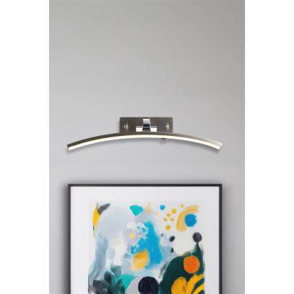 Searchlight - LED Obrazové svietidlo SANTORINI LED/10,88W/230V strieborné