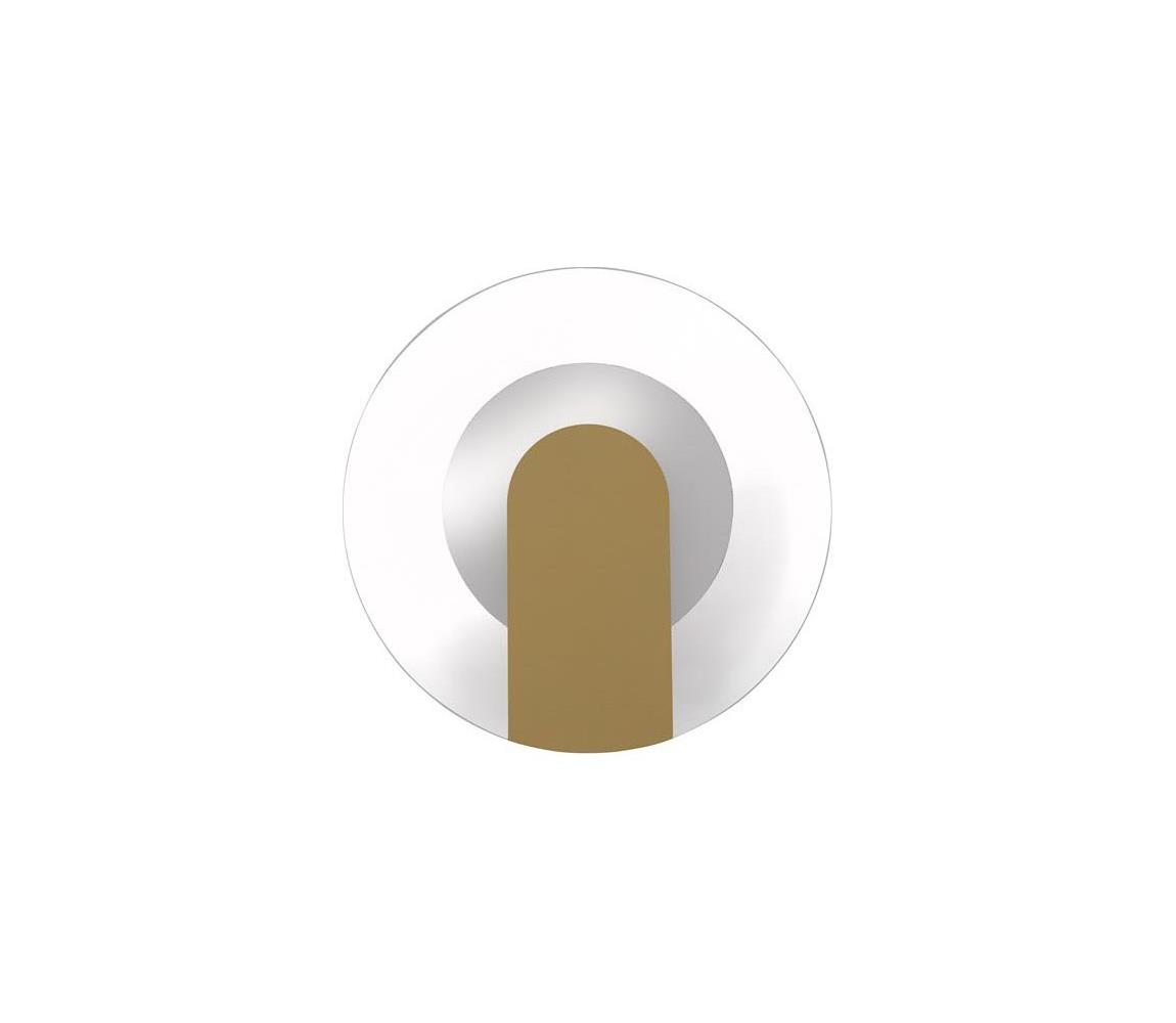 Searchlight 95410GO - LED nástenné svietidlo TARGET LED/7W/230V zlaté 95410GO