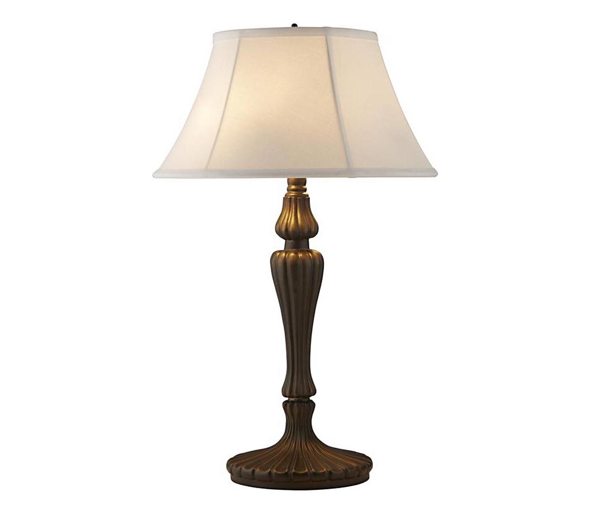 Searchlight EU46091WH - Stolná lampa AMY 1xE27/60W/230V EU46091WH