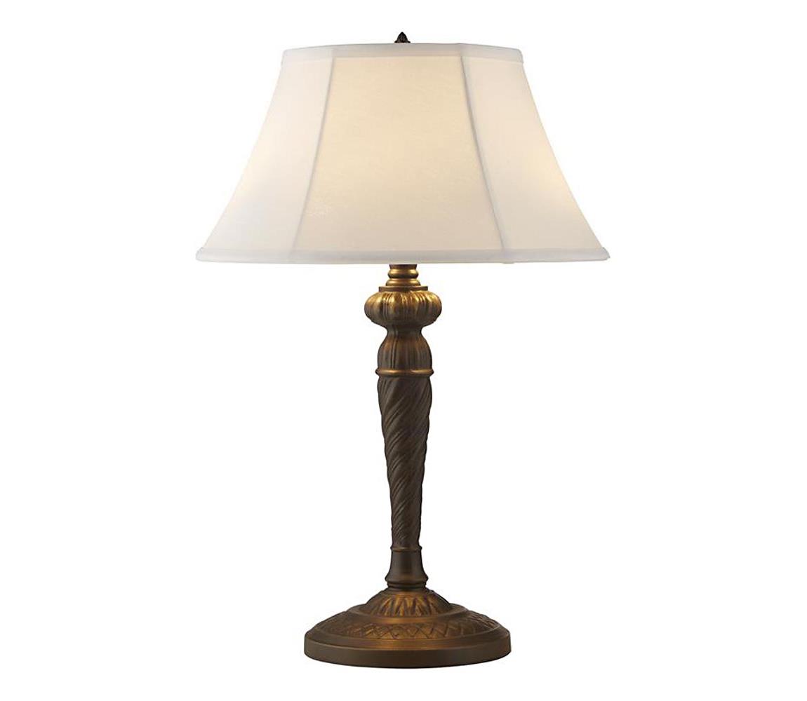 Searchlight EU46092WH - Stolná lampa AMY 1xE27/60W/230V EU46092WH