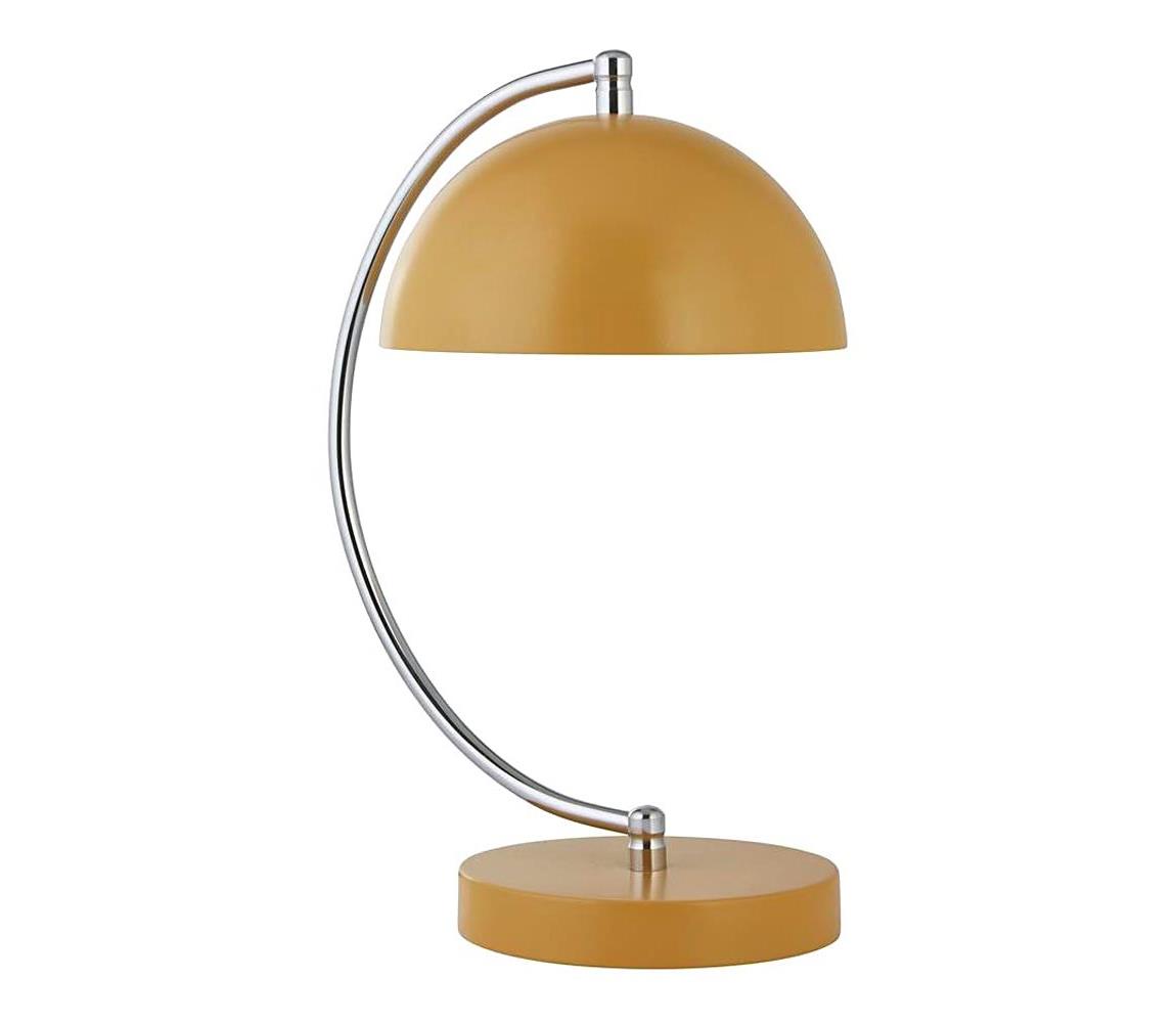 Searchlight Searchlight EU60280OC - Stolná lampa CRESCENT 1xE14/10W/230V oranžová