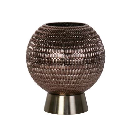 Searchlight - LED stolná lampa MILA LED/0,6W/3xAAA hnedá